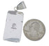 Turquoise And Genuine Sterling Silver Pendant EX28824